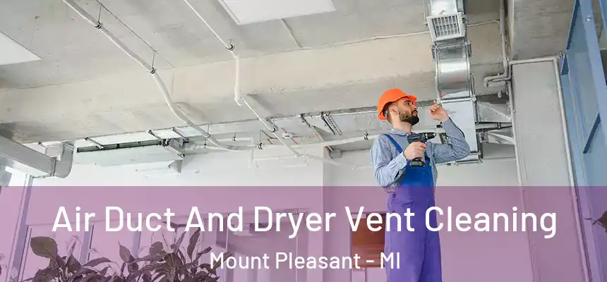  Air Duct And Dryer Vent Cleaning Mount Pleasant - MI