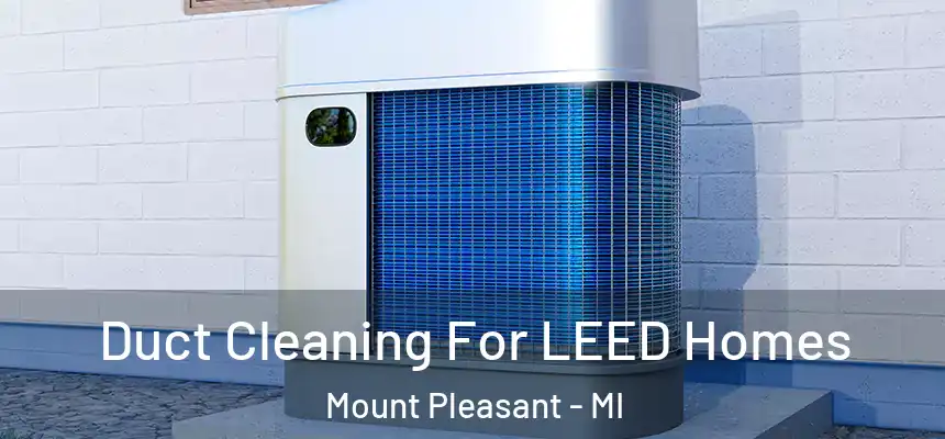  Duct Cleaning For LEED Homes Mount Pleasant - MI