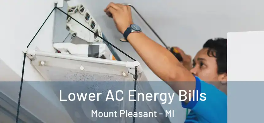 Lower AC Energy Bills Mount Pleasant - MI