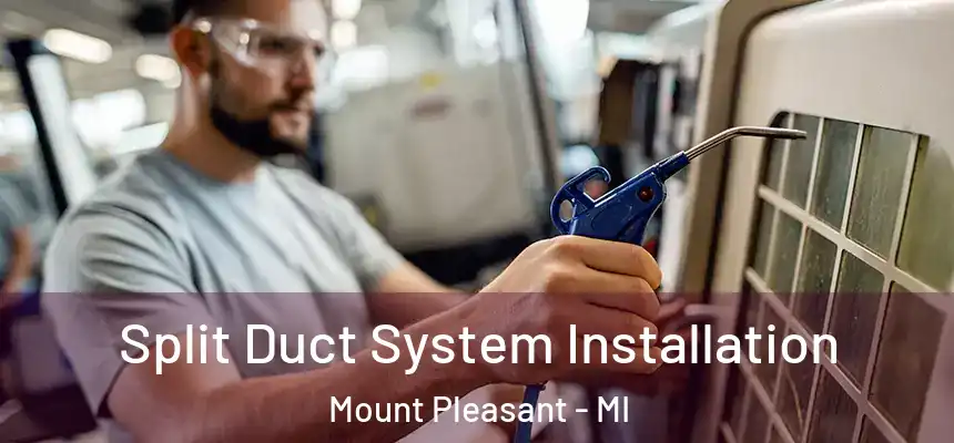  Split Duct System Installation Mount Pleasant - MI